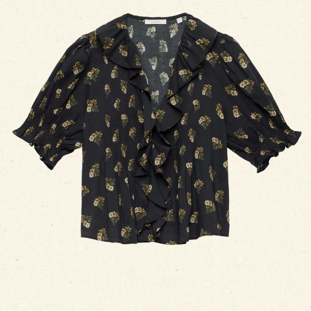 Doen Henri Buttercup Bouquet Blouse, S